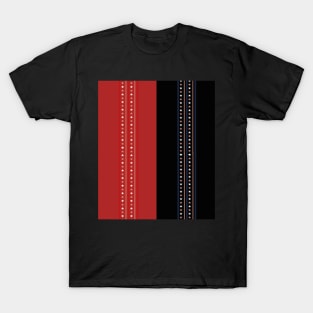 Black and Red Cosplay T-Shirt